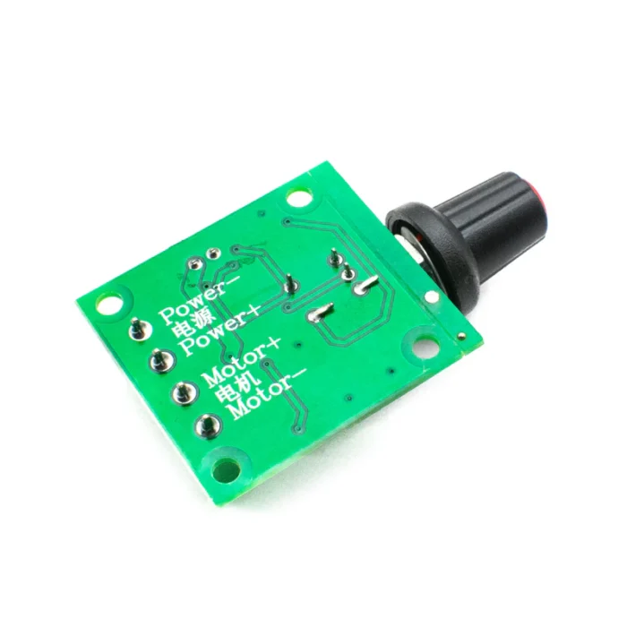 Project - 1.8V-12V/2A DC Motor PWM Speed Controller (Pack of 1) - Image 2