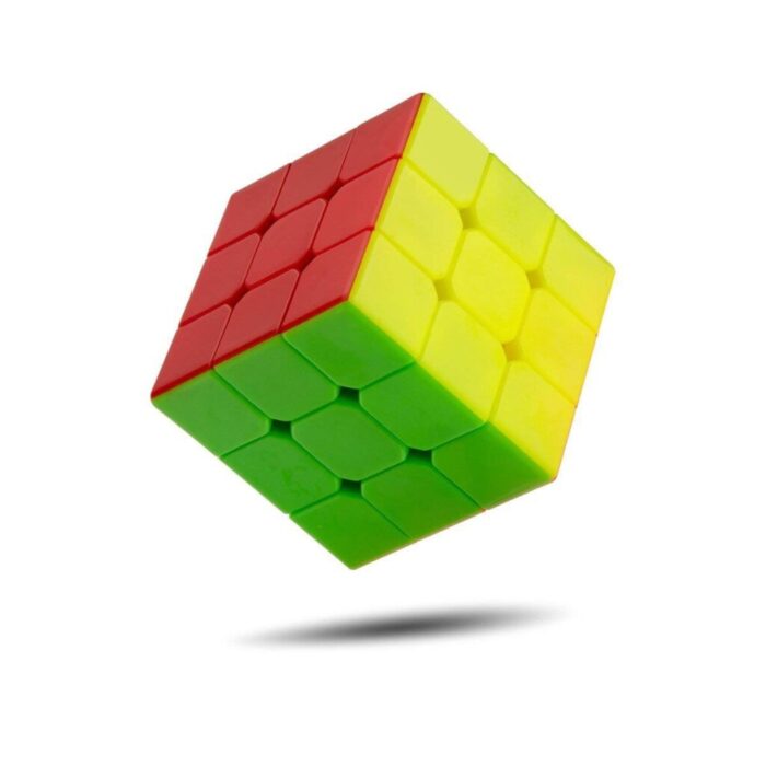 Multicolor Speed Rubik's Cube 3x3 | Stickerless Smooth-Turning Puzzle Cube (Pack of 1) - Image 2