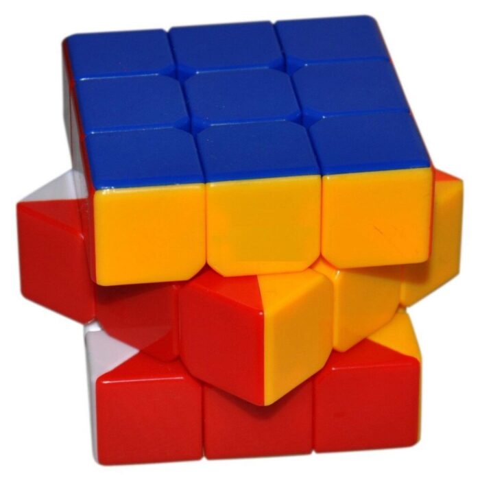 Multicolor Speed Rubik's Cube 3x3 | Stickerless Smooth-Turning Puzzle Cube (Pack of 1) - Image 3