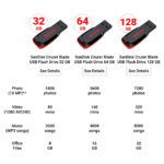 SanDisk Cruzer Blade USB Flash Drive