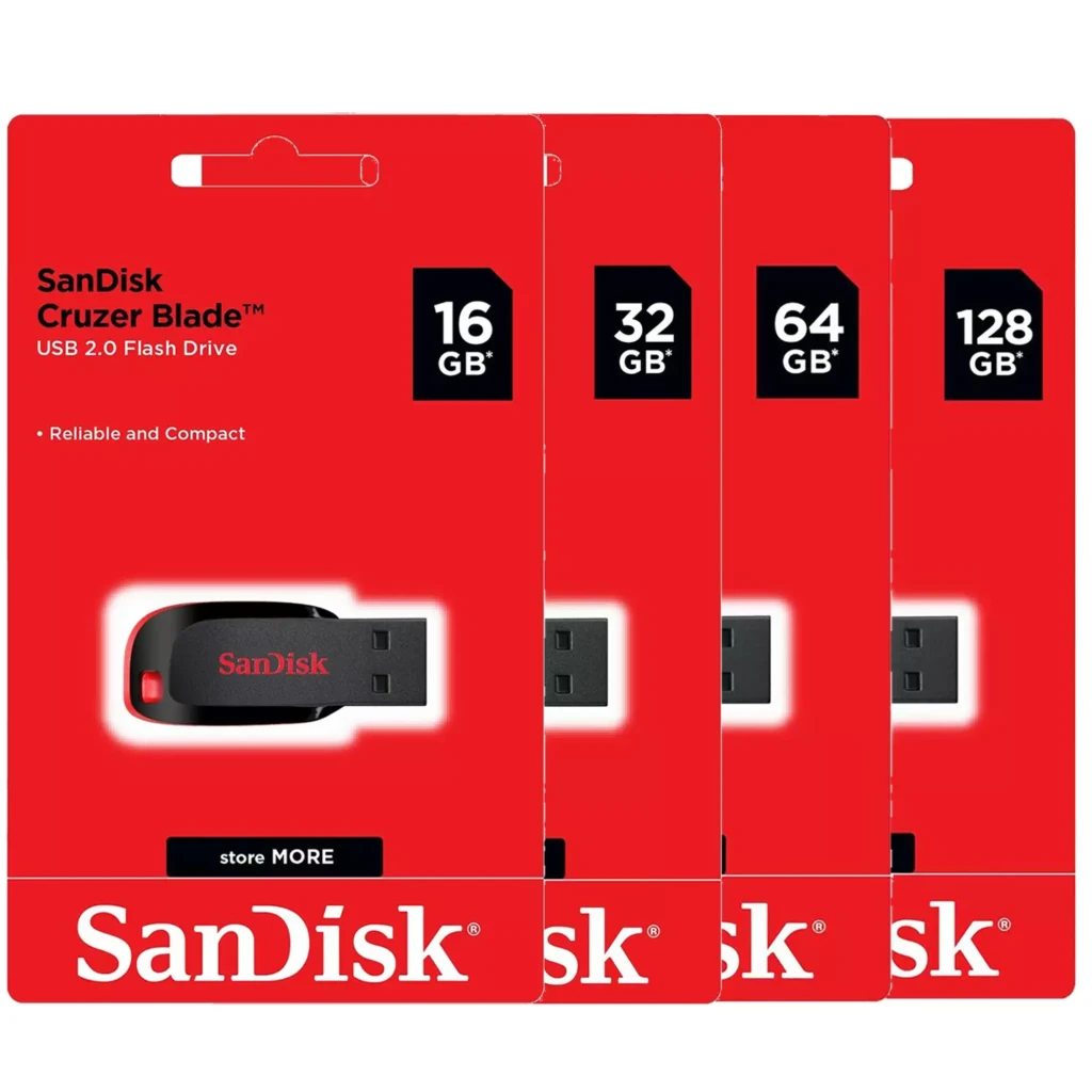 SanDisk Cruzer Blade USB Flash Drive