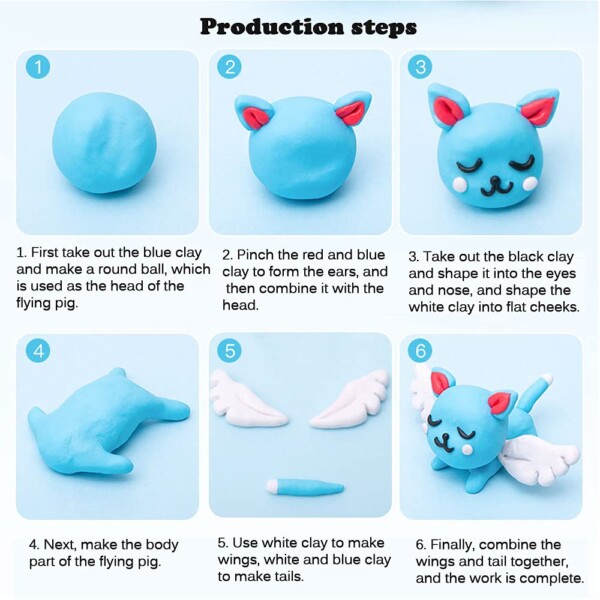 Single Color Modeling Clay