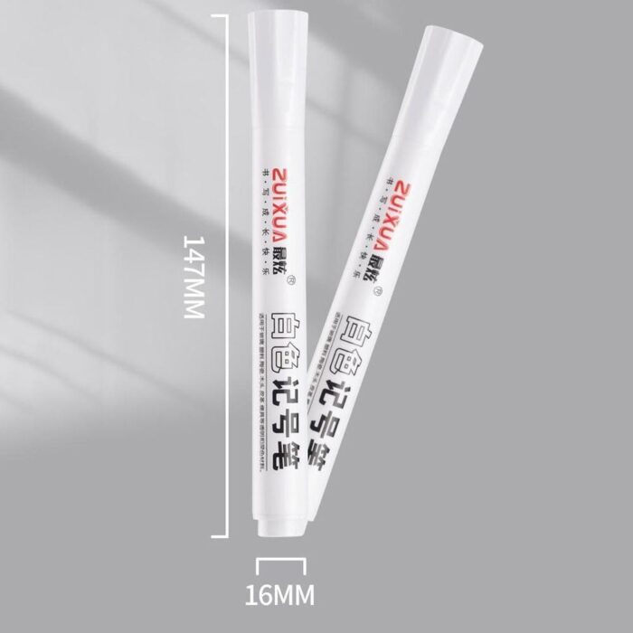 White Permanent Marker Pen – Bold