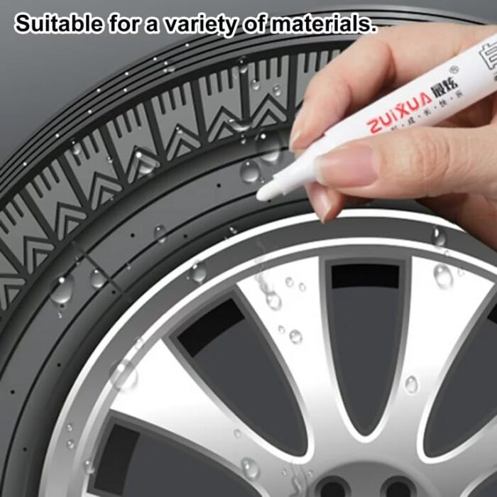 White Permanent Marker Pen – Bold