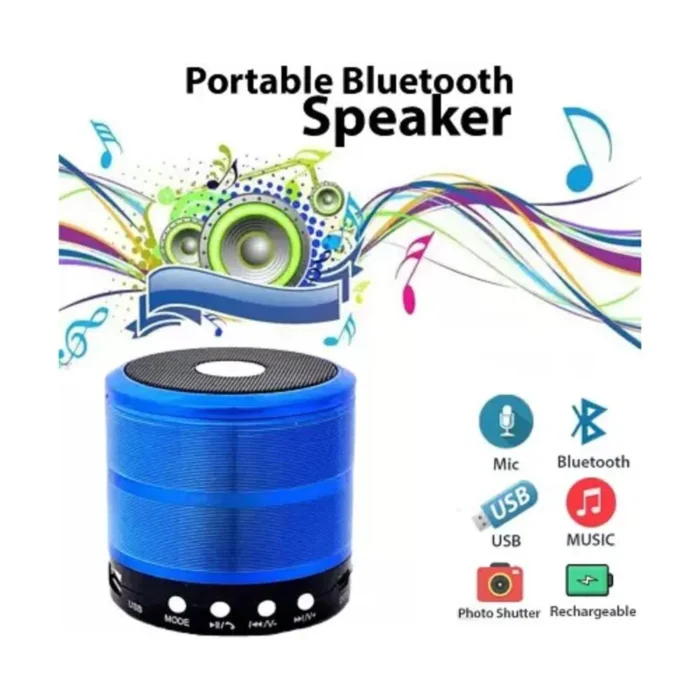Wireless Bluetooth Stereo Speaker - 887