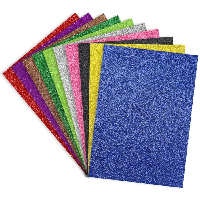 A4 Glitter Sparkles Foam Sheet
