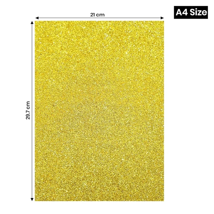 A4 Glitter Sparkles Foam Sheet