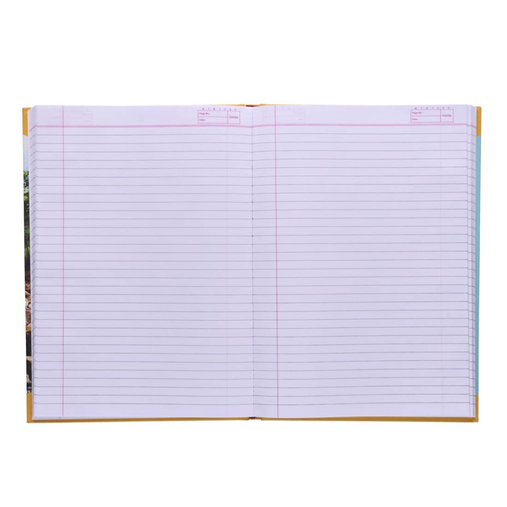 A4 Hard Cover Notebook - Single Line_2 A4 Hard Cover Notebook - Single Line, 1 pc - Image 3
