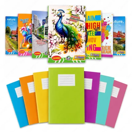 A4 Single Line Notebook Soft Cover 72 Pages Book