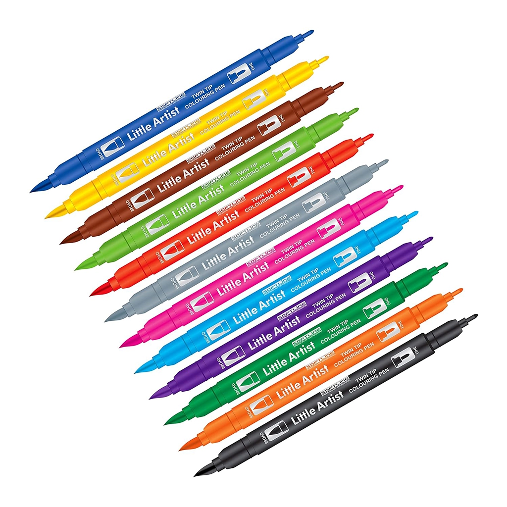 Add Gel Softline Little Artist Colouring Pen 12 Pen Set_4 Add Gel Softline Little Artist Colouring Pen 12 Pen Set