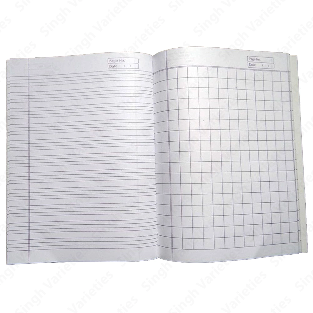 B5 School Notebook - Subject 3 in 1_2 B5 Notebook - Subject 3 in 1 Book (Single Line + Four Line + Squar Line), 1 pc - Image 3