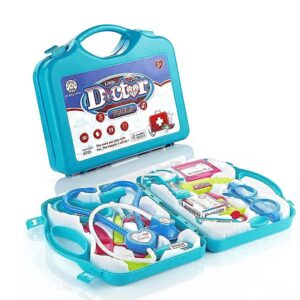 Plastic Doctor Play Set with Foldable Suitcase
