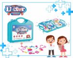 Plastic Doctor Play Set with Foldable Suitcase