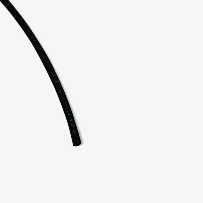 Project - Heat Shrink Sleeve Tube - 3mm Diameter - Black - 1 meter - Image 1