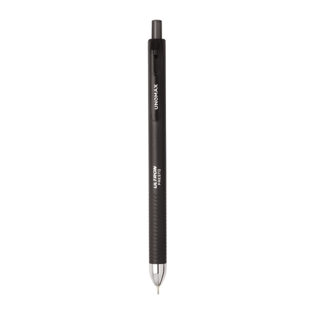 Unomax Ball Pen – Ultron Presto_Black Unomax Ball Pen – Ultron Presto