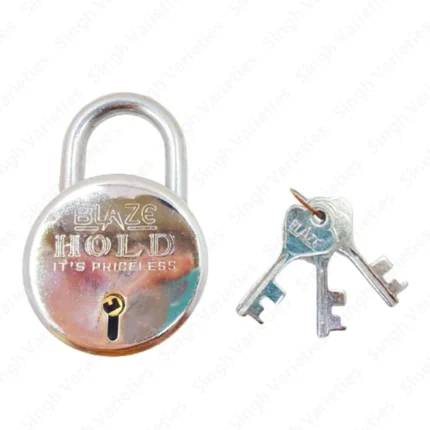 Round Padlock Silver