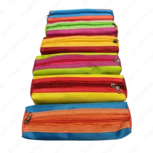 Round 1 Zip (1 pc, Multicolor, 20 x 6 cm)