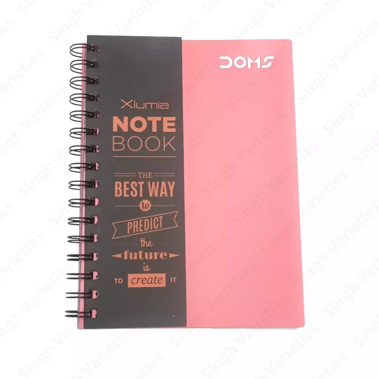 Doms Diary - A5 Xlumia Single Ruled 160p, 21x14.8cm, 1 pc - Image 1