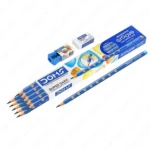 Doms Pencil Groove Super Dark HB 2 Graphite Pencil