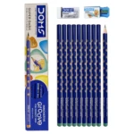Doms Pencil Groove Super Dark HB 2 Graphite Pencil