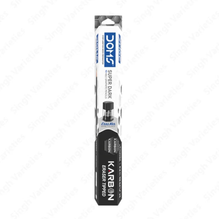 Doms Pencil - Karbon Super Dark HB/2 Graphite Pencil - Image 2