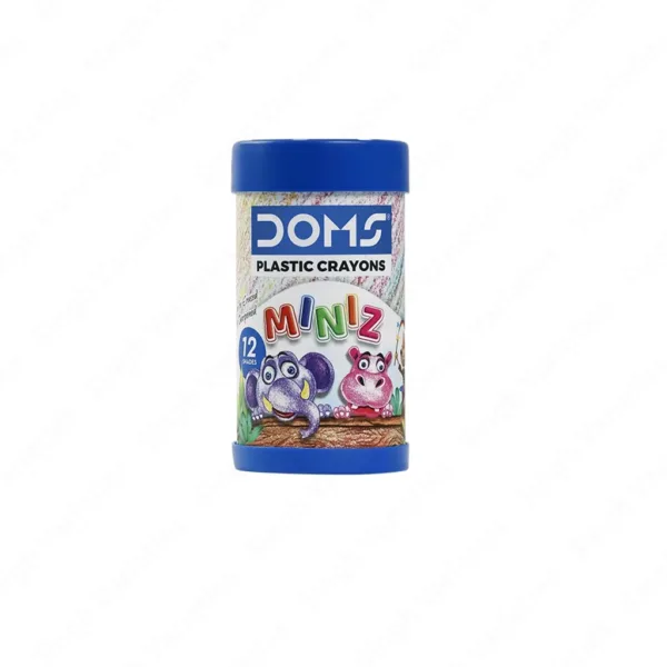 Doms Plastic Crayons Miniz