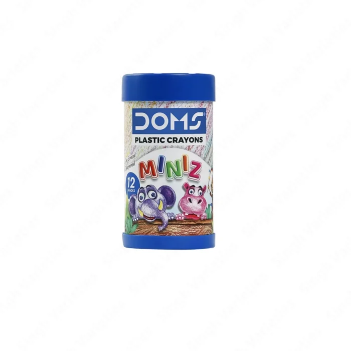 Doms Plastic Crayons Miniz