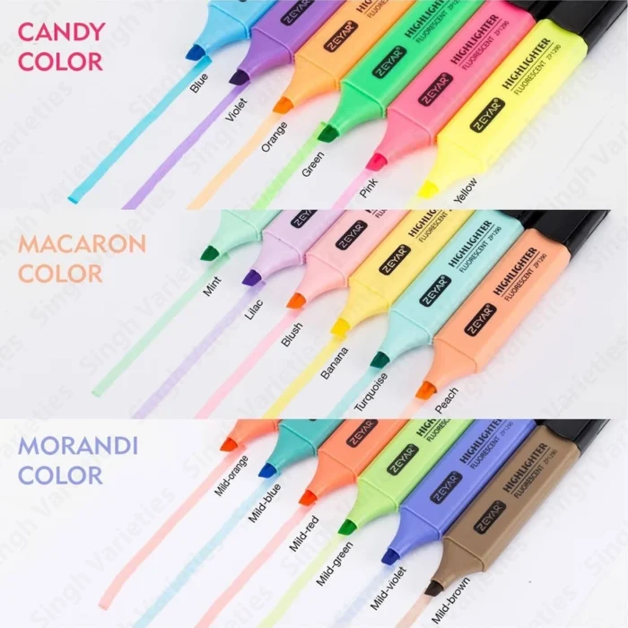 Flair Highlighter Pen - Pastel Hi-Lighter (Pack of 1) - Image 2