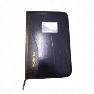 Multipurpose Full Scape Leaf Document Bag File Folder with Chain, 1 pc