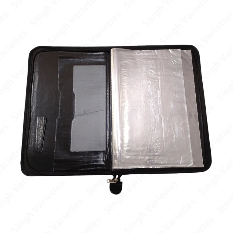 Multipurpose Full Scape Leaf Document Bag File Folder with Chain, 1 pc - Image 2