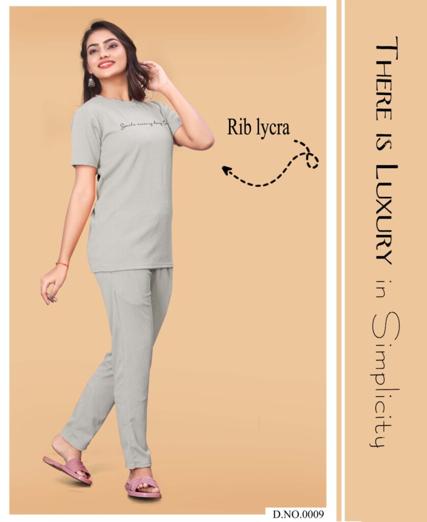 Night Suits/ Track Suits/ Co-ords/ Night Dress/ Gym Suits for Women & Girls