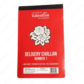 Delivery Challan Book – Efficient Record-Keeping for Smooth Deliveries, 1pc