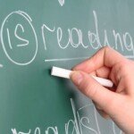 Writing Dustless Chalk