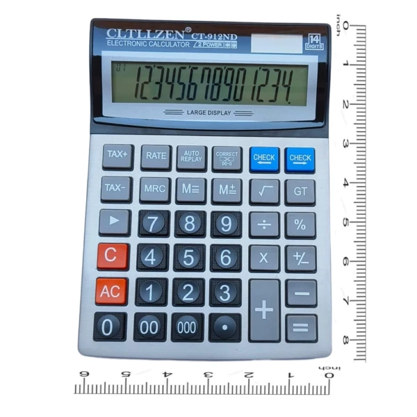CT-912ND 14 Digit Big Calculator