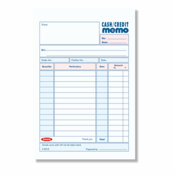 Cash Credit Memo