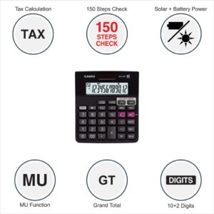 Casio Calculator - MJ-12D-BK