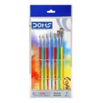 Doms Colourmate Synthetic Hair Brushes Set