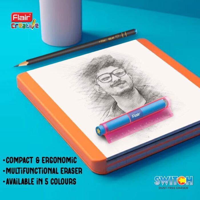 Flair Eraser - Switch Dust Free Eraser