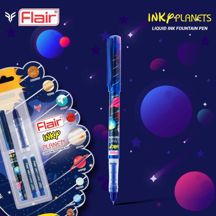 Flair Fountain Pen - Inky Planets