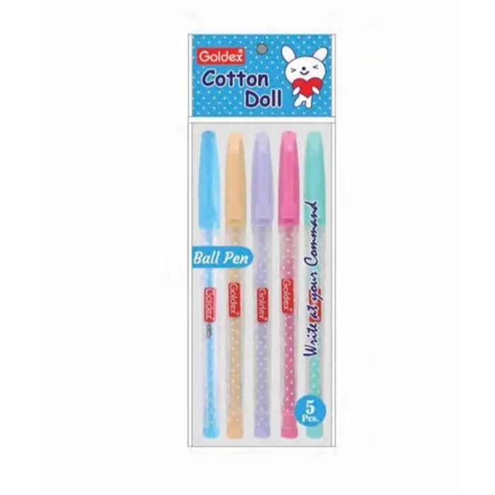 Goldex Ball Pen - Cotton Doll