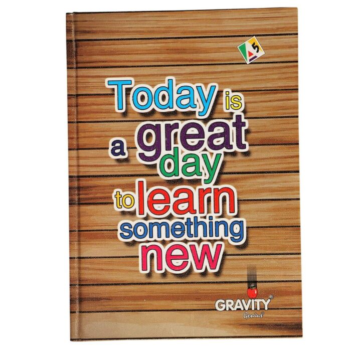 Gravity Diary - A5 Single Ruled 192p