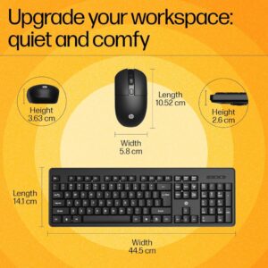 Keyboard - HP KM260 Wireless Keyboard & Mouse Combo