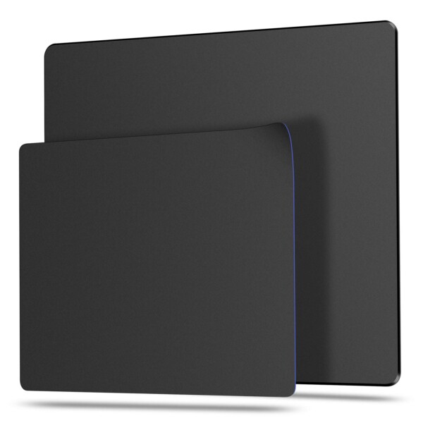 Mouse Pad - Plain Black Non-Slip Rubber Base