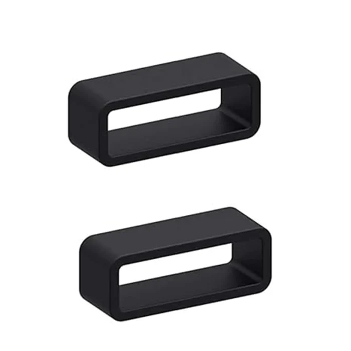 PVC Rubber Watch Strap Keeper Band Holder