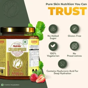 Patanjali Collagen Prash - Advanced Anti Ageing Formula for Men and Women - 400g