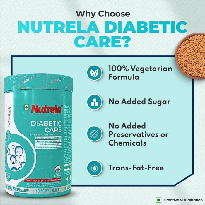 Patanjali Nutrela Diabetic Care - 400g