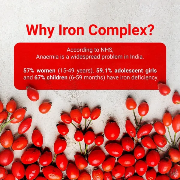 Patanjali Nutrela Iron Complex Natural 30 Capsules