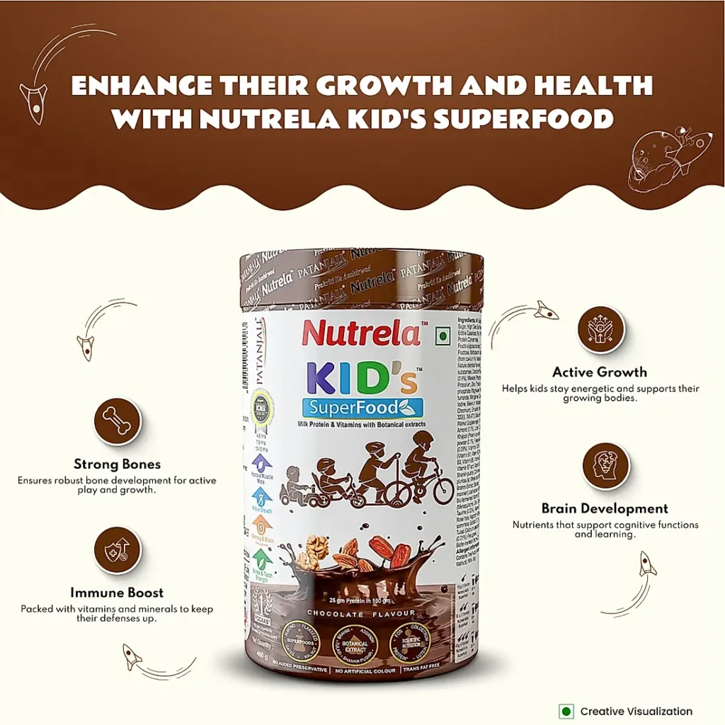 Patanjali Nutrela Kids Superfood - 400g