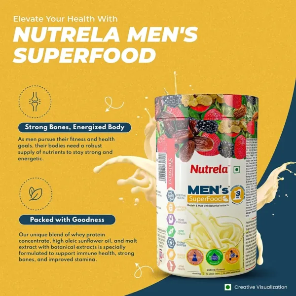 Patanjali Nutrela Men's Superfood - 400g