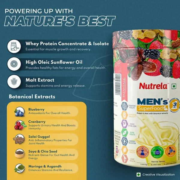 Patanjali Nutrela Men's Superfood - 400g